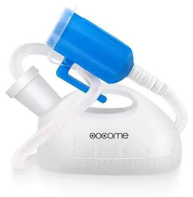 Imagen del producto de Orinal para hombres, capacidad de 2000 ml, reutilizable