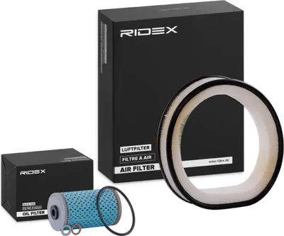 Produktbild von RIDEX Filterset Inspektionspaket Filtersatz passend für MERCEDES-BENZ 190 (W201) G-Klasse SUV (W463) G-Klasse SUV Cabrio (W463) für PUCH G-Modell