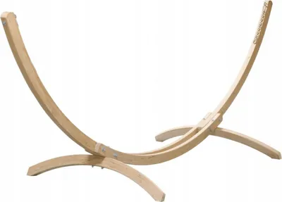 Immagine prodotto di Telaio per amaca con amaca in legno, supporto per amaca, altalena per amaca 355cm, supporto per amaca portata fino a 120kg