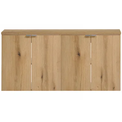Produktbild von Doppelwaschtisch 120cm, Eiche, NEWPORT-56-OAK