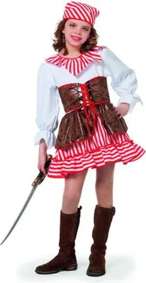 Produktbild von Piratin Kinderkostüm Kinder Größe: L