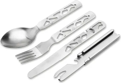 Produktbild von Böker Naturensöhne Camping Set - Edelstahl