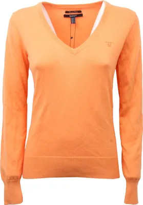 Productafbeelding van C4590 dames trui GANT, oranje, katoen