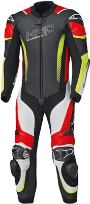 Obrázek produktu pro Kožená motocyklová kombinéza Held Brands Hatch, celodílná, černá/bílá/červená, velikost 27