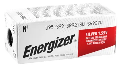 Produktbild von Energizer 395 399 SR57 SR927SW Uhrbatterie mit Silberoxid