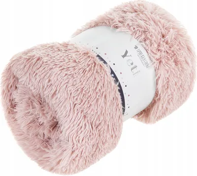 Zdjęcie produktu dla Spod Igły i Nitki Narzuta na łóżko 70x150 Yeti futrzany puchowy futrzany fotel