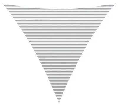 Immagine prodotto di Tenda da sole vidaXL grigio chiaro e bianco 5 x 5 x 5 m
