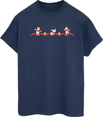 Image de Disney - T-shirt "Hunny" pour femme BI47479 (5XL) (Bleu marine)