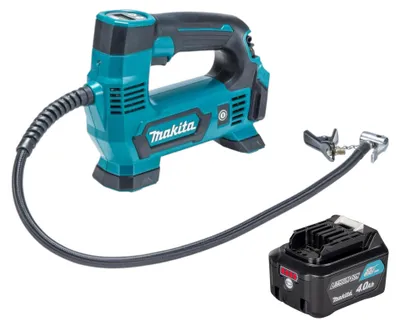 Produktbild von Makita MP 100 DM1 Akku Kompressor 12 V max. 8,3 bar + 1x Akku 4,0 Ah - ohne Ladegerät