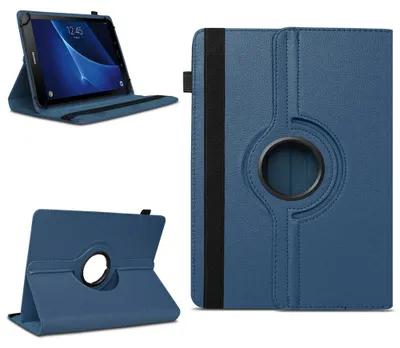 Produktbild von Schutzhülle für Samsung Galaxy Tab A6 10.1 2016 2019 Tablet Hülle Tasche DrehbarFarben:Blau