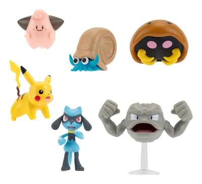 Produktbild von Pokémon Battle Figure Set Figuren 6er-Pack #7