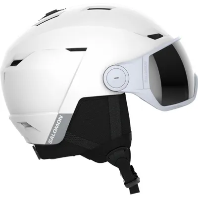 Produktbild von SALOMON HELMET ICON LT VISOR White/Uni SI White/ White/ S