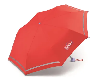 Produktbild von Scout Kinder Regenschirm Kinderschirm Schirm red Rot 10037