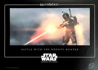 Produktbild von STAR WARS – Kampf gegen den Kopfgeldjäger – Filmplakat – 21 x 19,7 cm