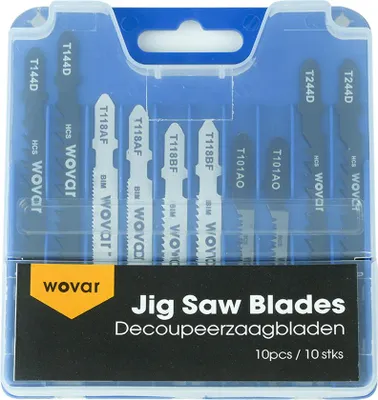 Produktbild von Stichsägeblätter für Holz und Metall - Set 10 Stück