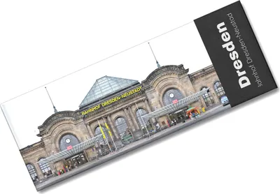 Produktbild von streetline Dresden Bahnhof Dresden-Neustadt Panorama Souvenir Magnet