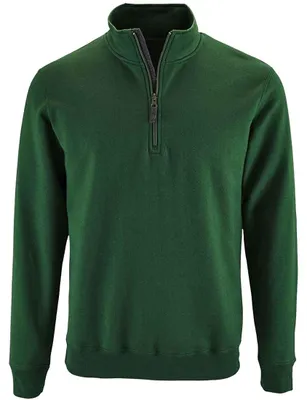 Produktbild von SOLS - "Stan" Pullover Stehkragen für Herren LT3185 (L) (Flaschengrün)
