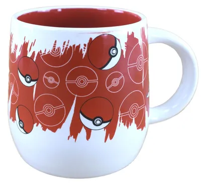 Produktbild von Tasse mit Pokeball Motiv in Geschenkkarton ca. 360 ml Kindertasse