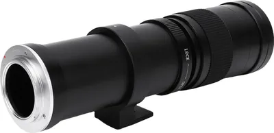 Zdjęcie produktu dla obiektyw zmiennoogniskowy 420-800 mm, przeznaczony do lustrzanek Nikon z mocowaniem F, szklana powłoka optyczna, ręczne ustawianie ostrości, teleobiektyw, czarny