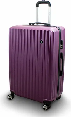 Produktbild von Barut Trolley Hartschalen Koffer Hartschalenkoffer Hardcase Größe XL - Modell General (Lila) MS-17255