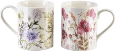 Image de Lot de tasses en porcelaine COLORATO Colorato 400 ml Ø 8 cm H 9,5 cm Multicolores Lot de 2