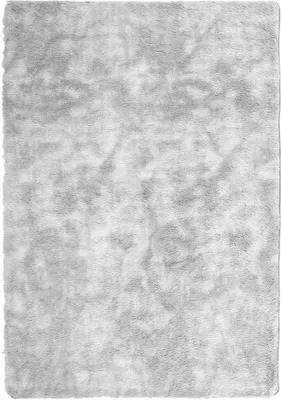 Produktbild von Teppich Shaggy Hochflor NAVARRA Hellgrau 160x230 cm Polyester