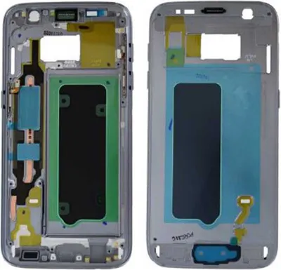 Obrázok produktu pre Samsung GH96-009788A Rám krytu pre Galaxy S7 G930 G930F s lepiacou podložkou, čierny