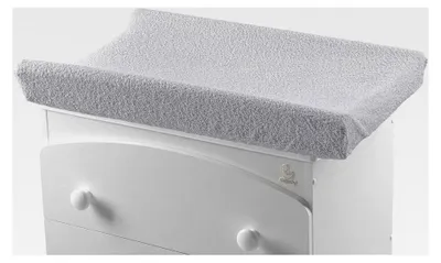 Produktbild von Wickelauflage Frottee grau