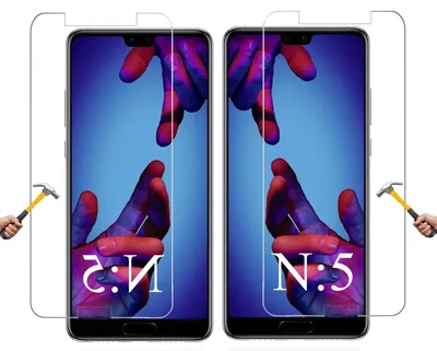 Produktbild von ino 2x Schutzglas für Huawei P20 Panzerglas Displayschutzglas  Glasfolie Schutzfolie 9H Glas Displayglas P 20