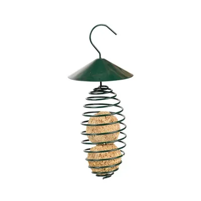 Produktbild von Esschert Design Futterfeder mit Dach dkl. grün; FB122