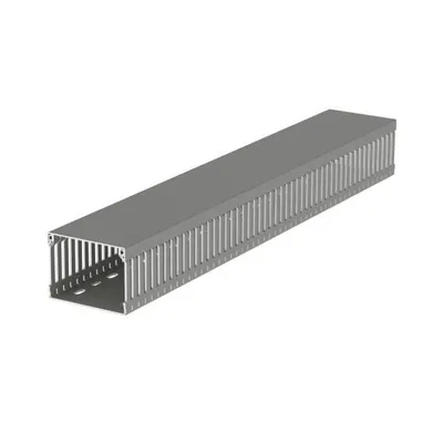 Produktbild von UNEX 60.80.77, Gerade Kabelrinne, 2 m, Grau