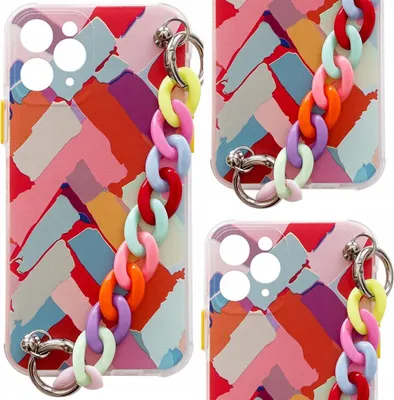 Produktbild von Farbe Kette Fall Fall für Samsung Galaxy A22 4G Multicolour