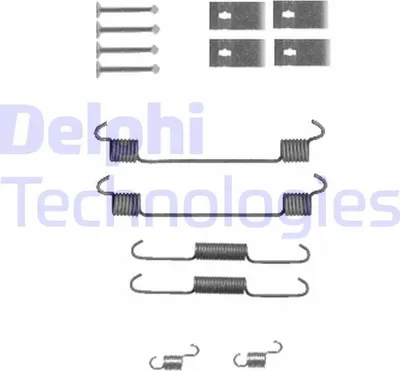 Produktbild von DELPHI Zubehörsatz Bremsbacken LY1340 Hinten für SUZUKI Vitara SUV (ET, TA, TD)