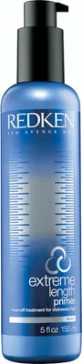 Produktbild von Redken Extreme Length Primer Rinse-Off Treatment, Frauen, beschädigtes Haar, 150 ml, Use daily or weekly as intensive care. After shampooing, apply to damp hair. Leave on 2-5 minutes,...