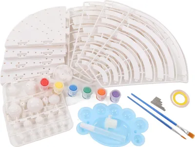Produktbild von Bauen und bemalen Sie das Sonnensystem. Interaktives pädagogisches DIY-Montagegemälde für Kinder