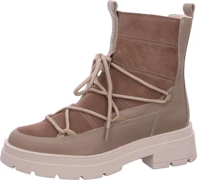 Produktbild von Palpa Pafe1700733W Damenschuhe, Boots, Beige, Leder, Warmfutter, - Damenschuhe Top Trends, Beige, leder, absatzhöhe: 20 mm