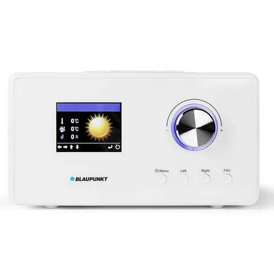 Produktbild von BLAUPUNKT IR25 Internetradio UKW Radio Küchenradio WLAN Radiowecker Wecker weiß
