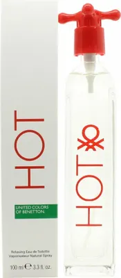 Immagine prodotto di Benetton Hot Eau de Toilette 100ml Spray - Nuova edizione