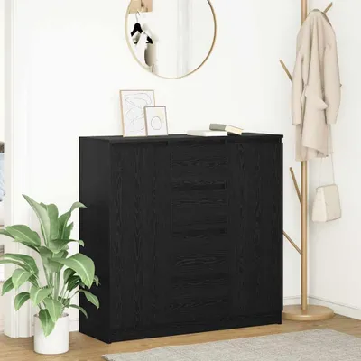 Produktbild von Sideboard mit Schubladen aus schwarzer Eiche