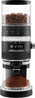 Produktbild von Kaffeemühle 340g 240w schwarzes lakritz Kitchenaid 5KCG8433EBM