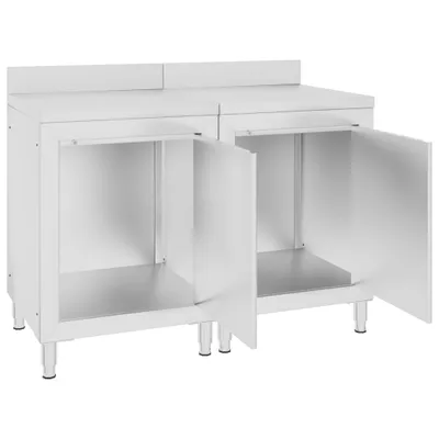 Zdjęcie produktu dla vidaXL Szafka robocza 120x60x96 cm stal nierdzewna