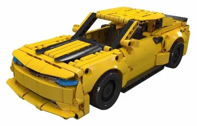 Image de 15081 - Muscle Car Pull-Back (Mould King)