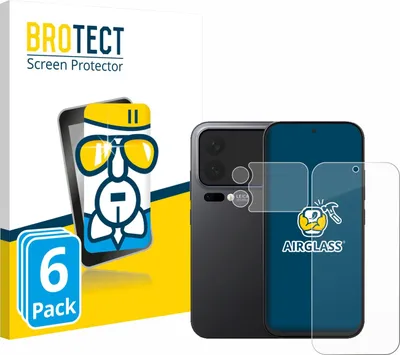 Produktbild von 6x BROTECT Schutzglas für Xiaomi 17 Pro (Display+Kamera) Schutzfolie Panzer Folie Glas Display Schutz klar