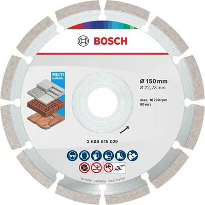 Produktbild von Multi Material Diamond Trennscheibe, 150 x 22.23 x 7 mm