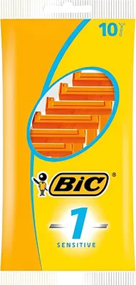 Produktbild von Bic - Rasierklingen - Sensitive - Einzelklinge - Einwegklingen - 10 Rasierklingen - 1 Stück