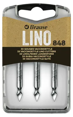 Productafbeelding van x3 Vaccinostyle linoleummes n°848