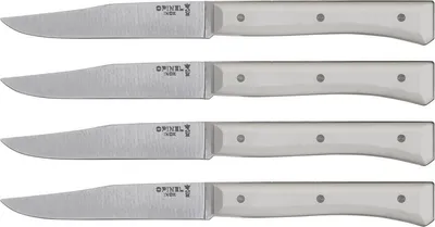 Produktbild von Opinel Tischmesserset Facette 4-teilig Weiß
