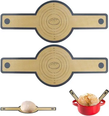 Produktbild von Silikon Backmatten Set aus 2 Stück für Ofen und Backblech