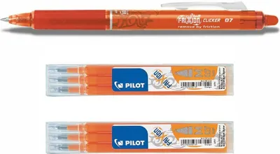 Produktbild von Frixion Clicker 0.7 orange + 6 Ersatzminen orange