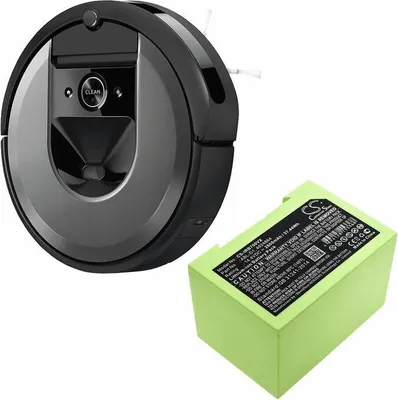 Image de Batterie pour aspirateur iRobot 5150, 7150, Roomba e5, Roomba i8 4624864 LiIon 14,4V 2600mAh CAMERON SINO